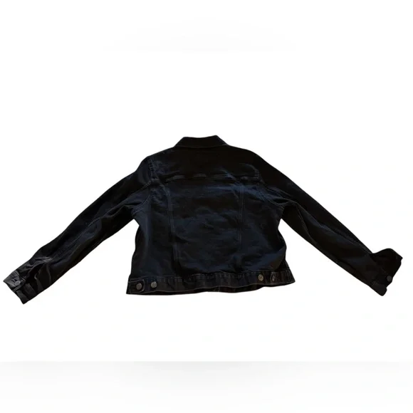 GAP black classic denim jacket - Picture 3 of 10